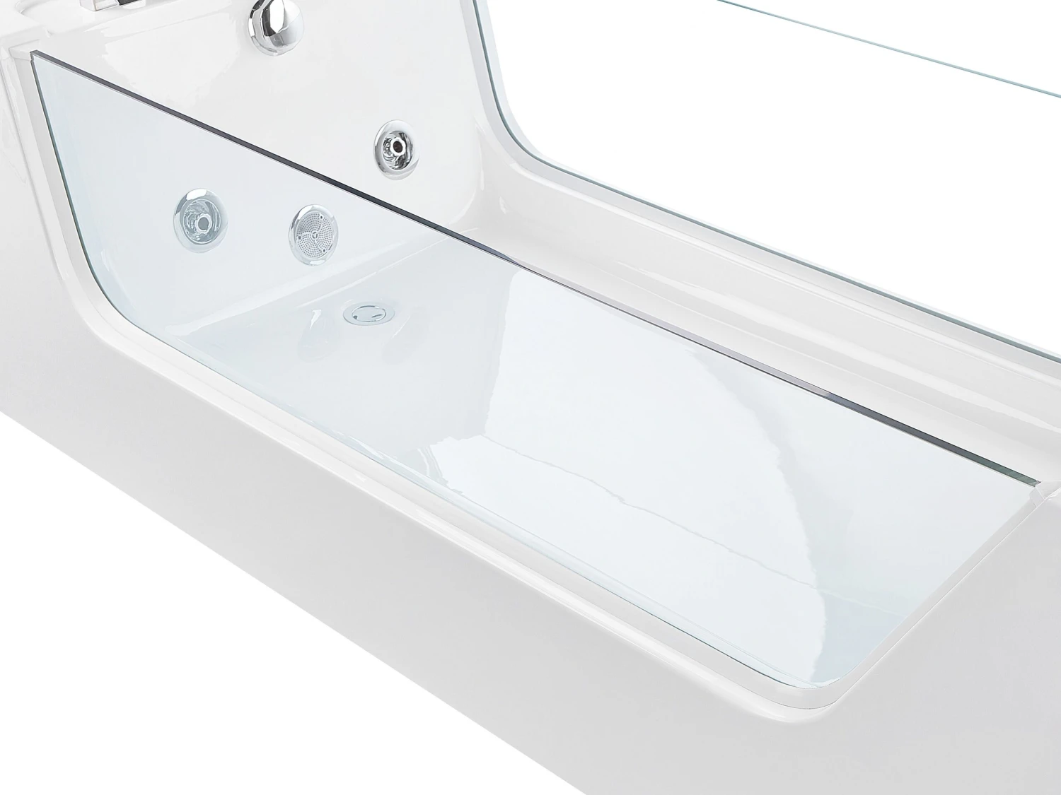 Poreamme Vapaasti Seisova Valkoinen 170 X 80 Cm OYON 7 Poreamme Vapaasti Seisova Valkoinen 170 X 80 Cm OYON - Image 7