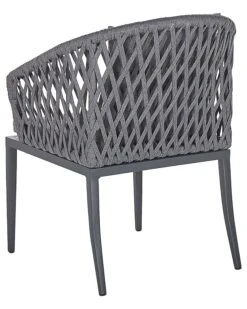 Puutarhatuoli 2 Kpl Alumiininen Harmaa LIPARI -Beliani undef src sa picid 808177 type whitesh image