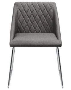 Tuoli Kangas Tummanharmaa 2 Kpl ARCATA -Beliani undef src sa picid 808581 type whitesh image