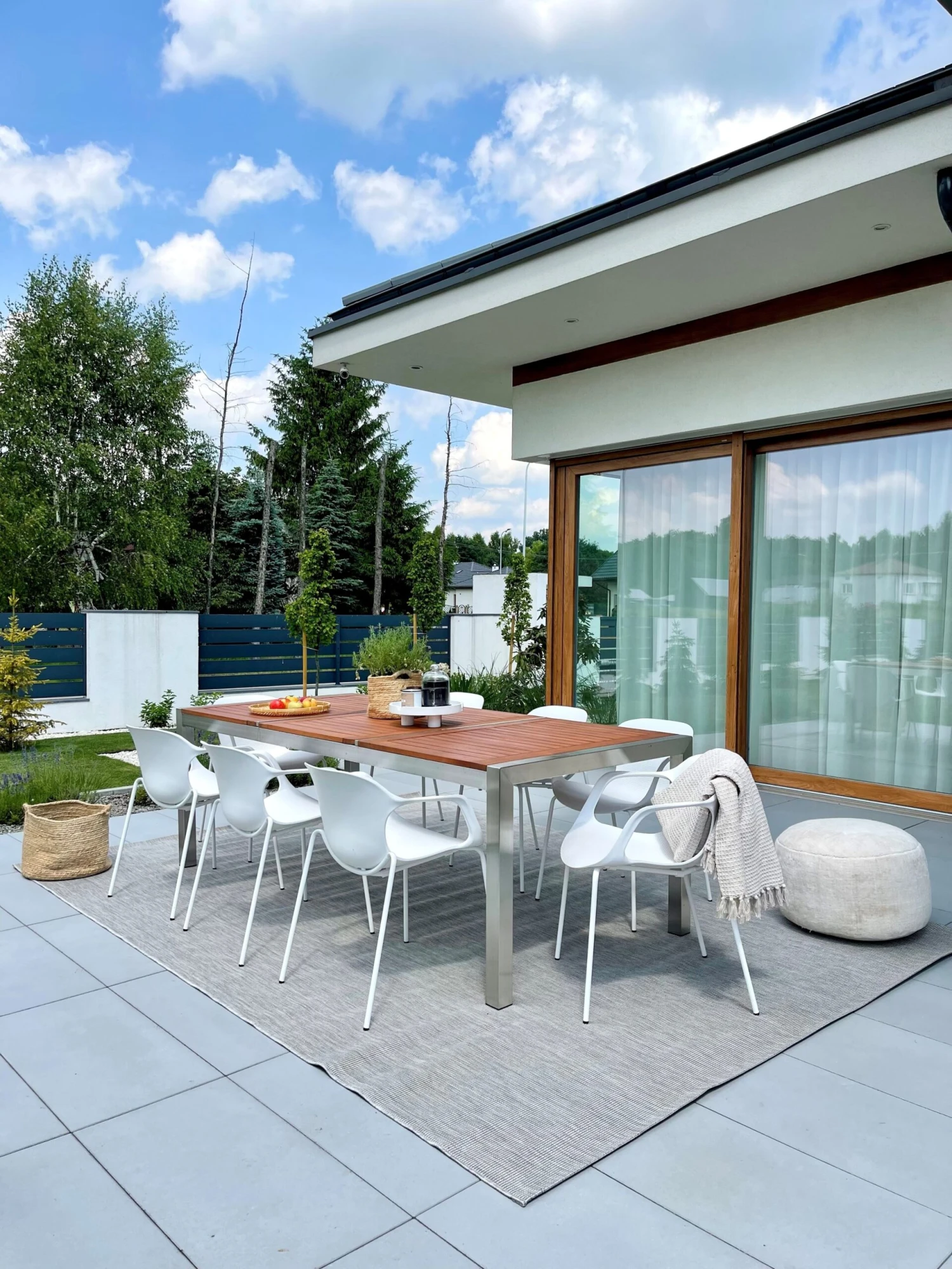 Tuoli Muovi Valkoinen 2 Kpl ELBERT - Image 3