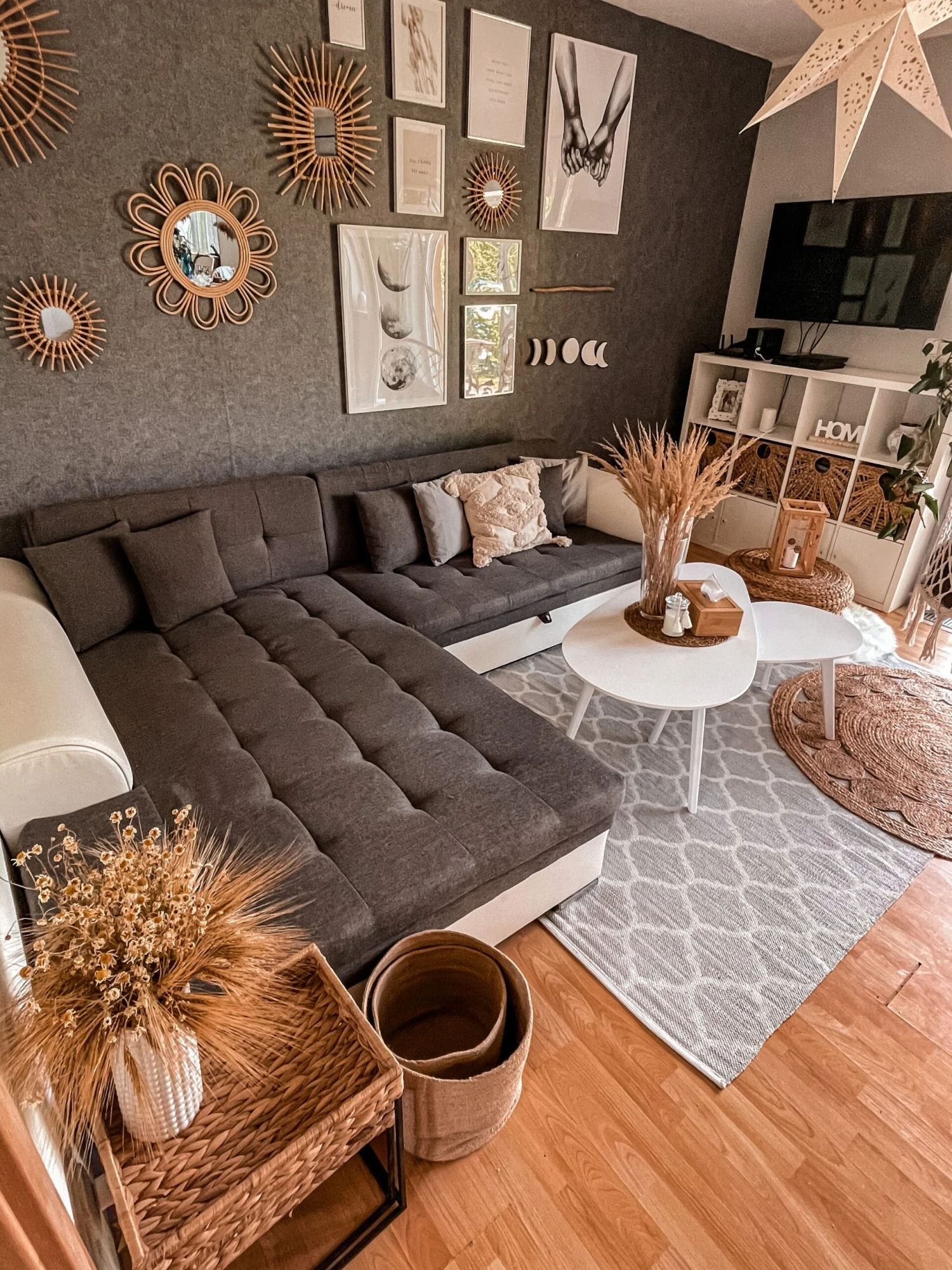 Ulkomatto Kaksipuolinen Harmaa AKSU Useita Kokoja - Image 3