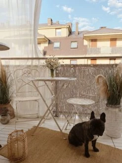 Terassipöytäsetti Beige TRIESTE -Beliani undef src sa picid 809926 type whitesh image