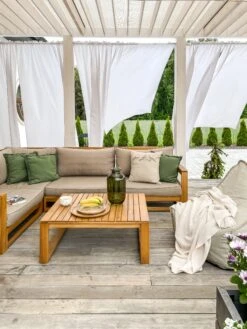 Säkkituoli Selkänojalla Kangas Beige DROP -Beliani undef src sa picid 811539 type whitesh image