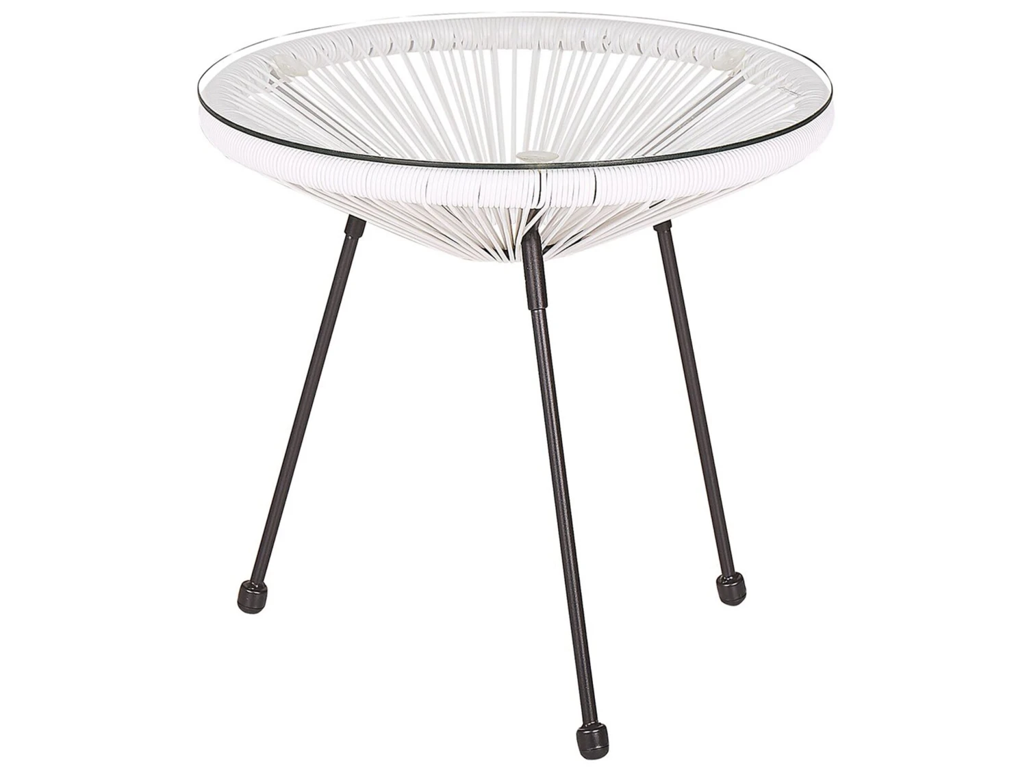 Parvekekalustesetti Valkoinen ACAPULCO II - Image 7