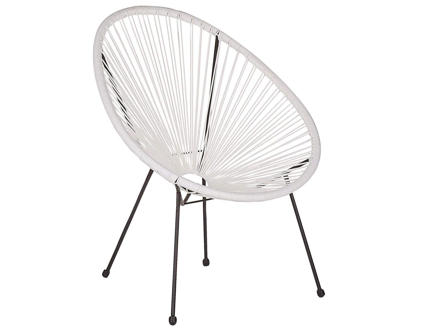 Parvekekalustesetti Valkoinen ACAPULCO II - Image 9