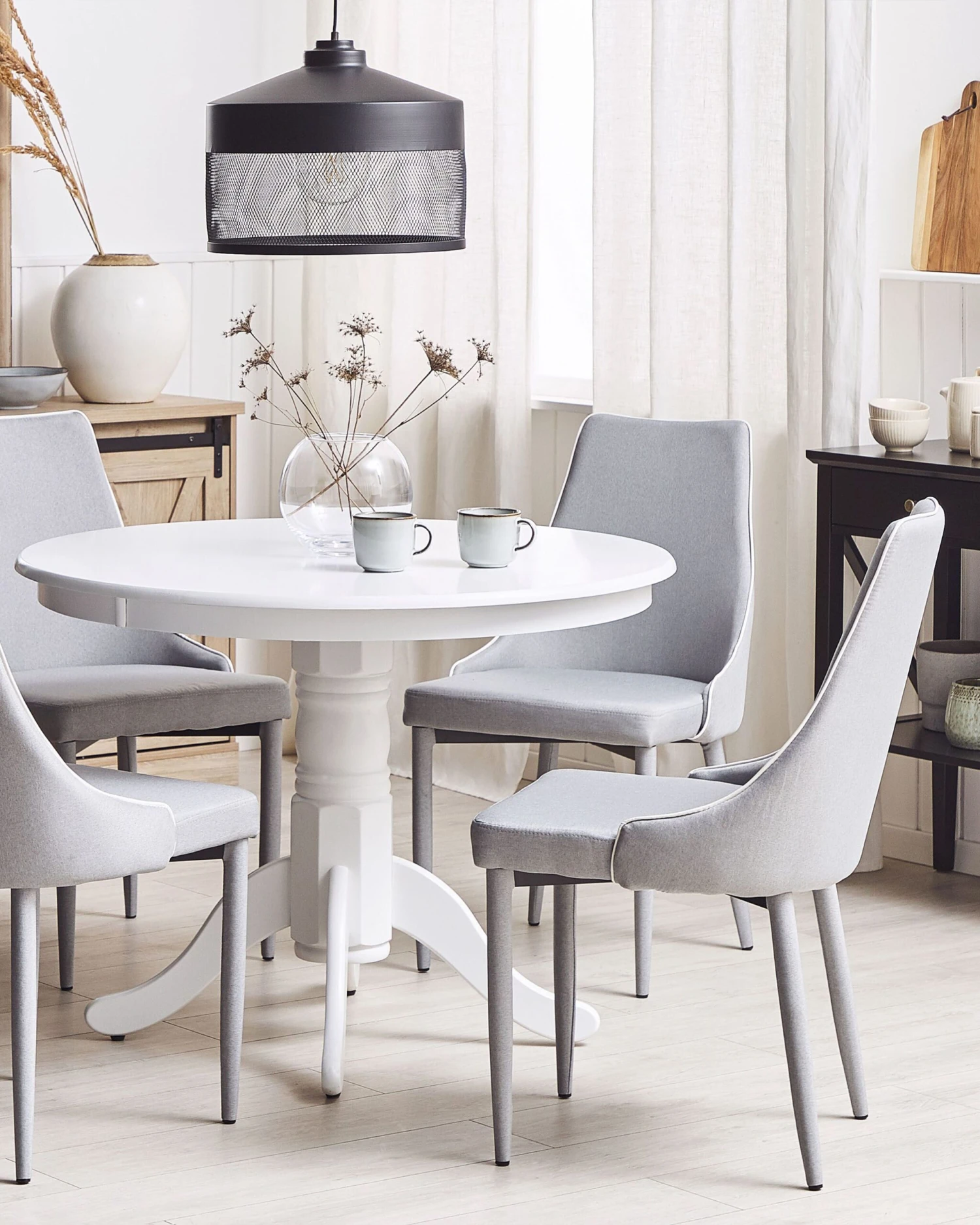 Tuoli Kangas Vaaleanharmaa 2 Kpl CAMINO 2 Tuoli Kangas Vaaleanharmaa 2 Kpl CAMINO - Image 2