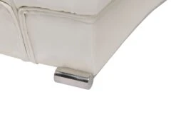 Vesisänky Nahka Valkoinen 180 X 200 Cm LILLE 15 Vesisänky Nahka Valkoinen 180 X 200 Cm LILLE -Beliani undef src sa picid 813115 type whitesh image