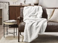 Huopa Luonnonvalkoinen TOURZA Useita Kokoja -Beliani undef src sa picid 813153 type whitesh image