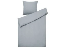 Pussilakanasetti Satiinipuuvilla Harmaa AVONDALE Useita Kokoja -Beliani undef src sa picid 815150 type whitesh image