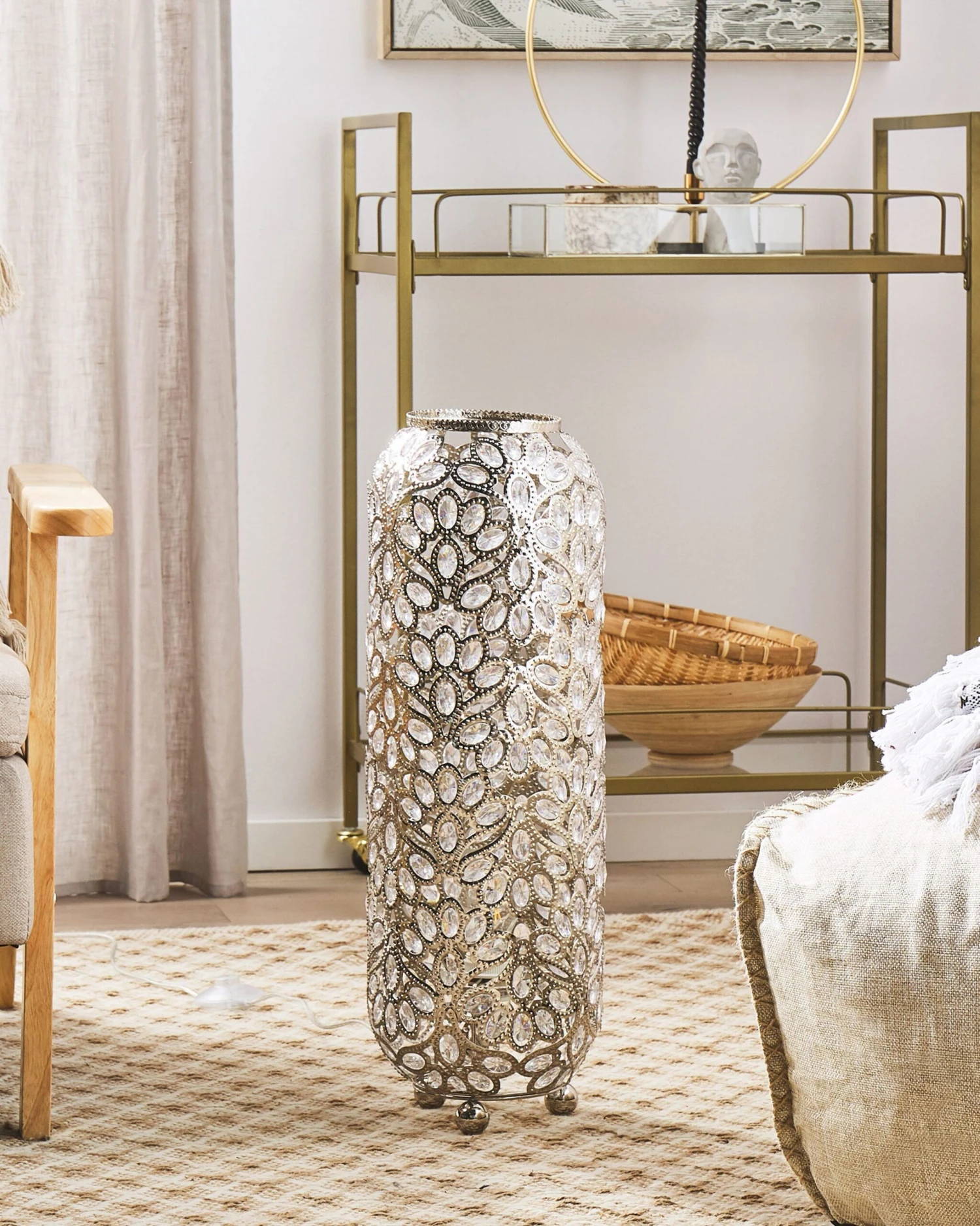 Lattiavalaisin Metalli Hopea VOLTA - Image 3