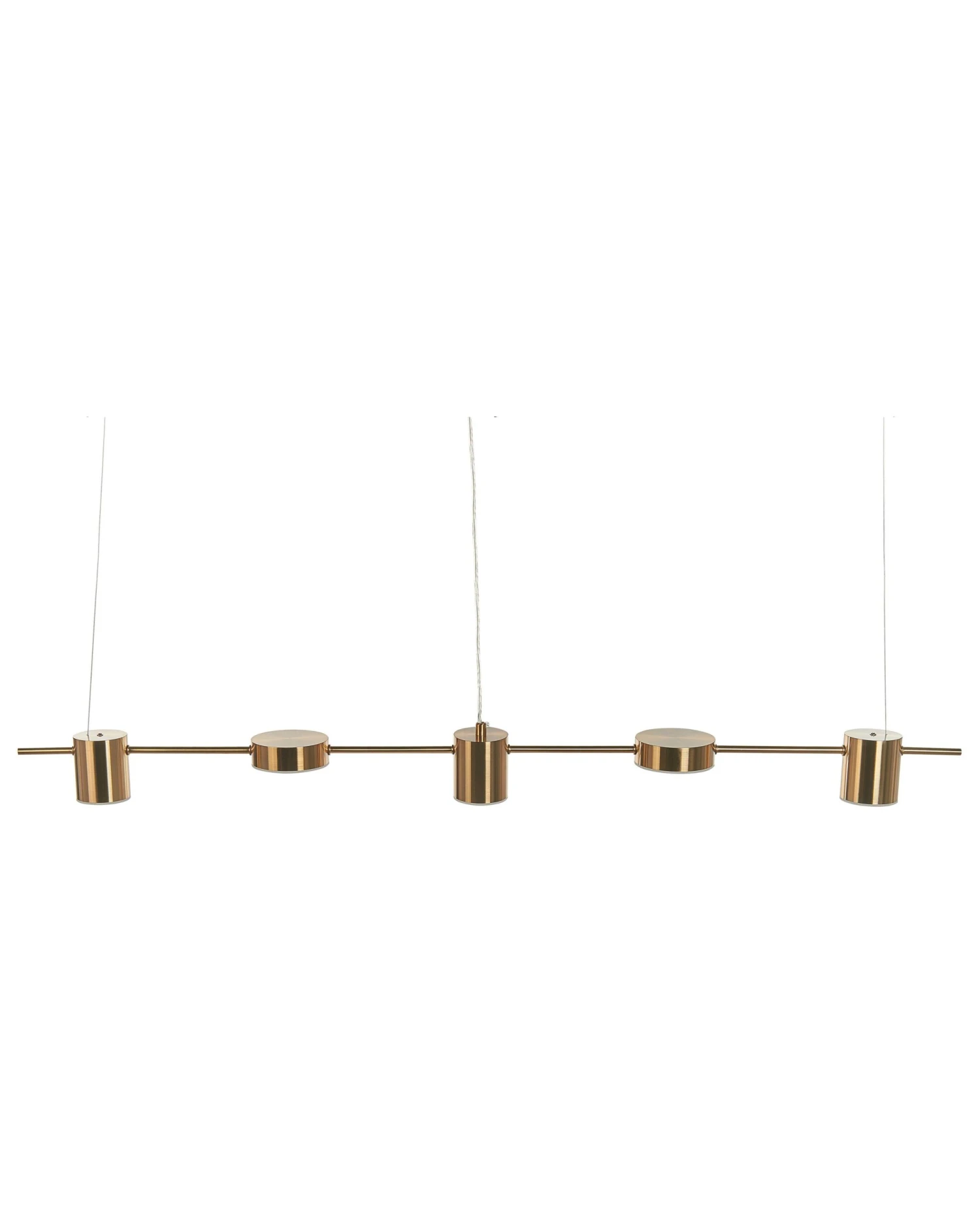 LED-kattovalaisin 5-osainen Messinki SESTRA