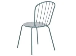 Ulkoruokailuryhmä 4 Hlö Metallinen Vaaleansininen CALVI -Beliani undef src sa picid 815602 type whitesh image