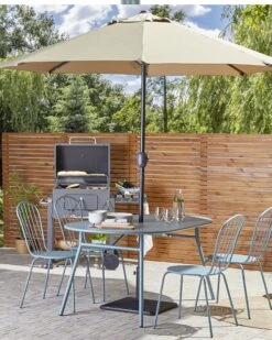 Puutarhatuoli 8 Kpl Metallinen Vaaleansininen CALVI -Beliani undef src sa picid 815618 type whitesh image