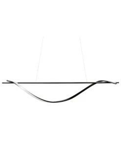 LED-riippuvalaisin Metalli Musta BODRI