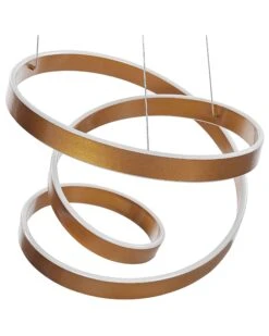 LED-riippuvalaisin Metalli Kulta WANLI