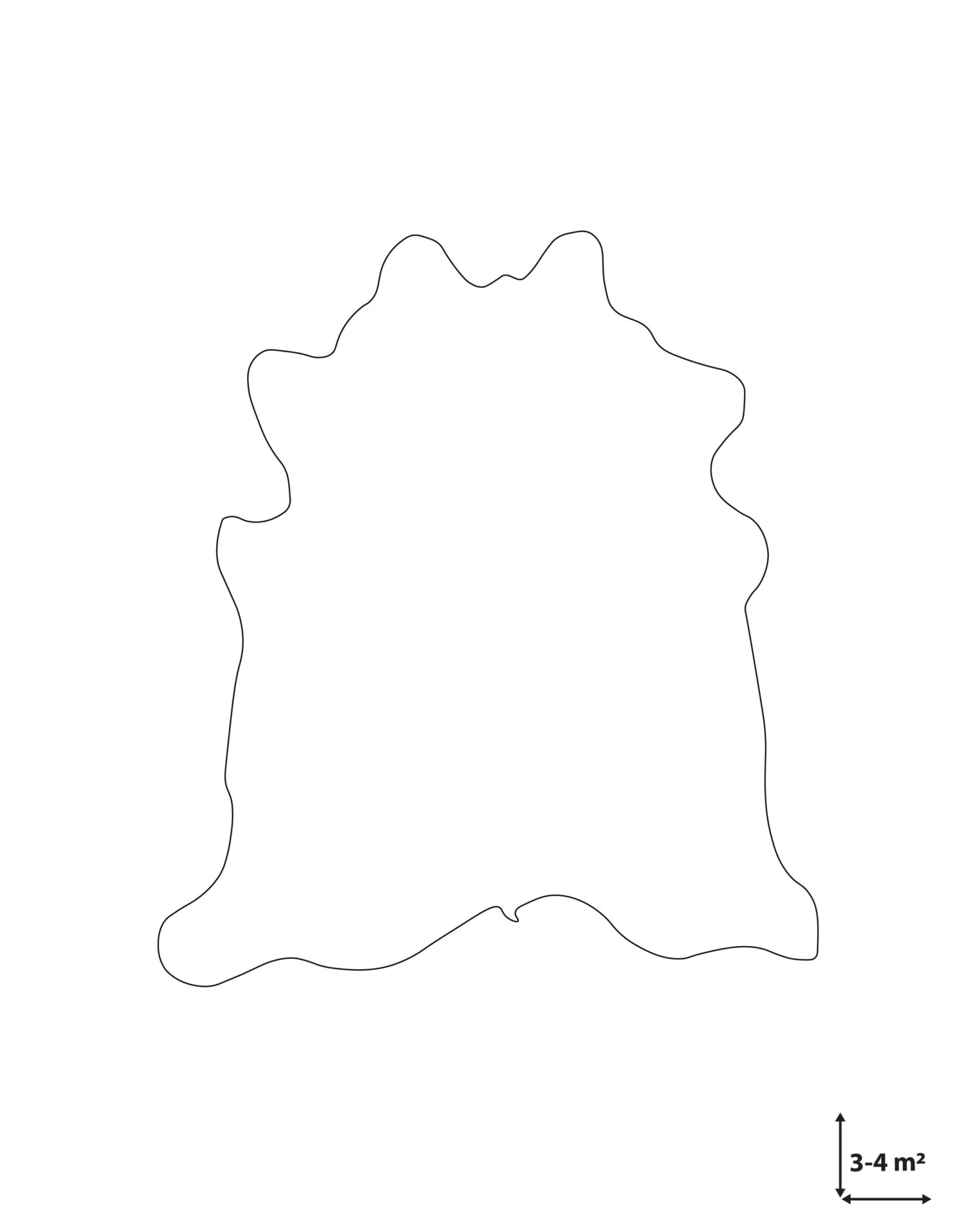 Lehmäntalja Musta/valkoinen NASQU Useita Kokoja - Image 5