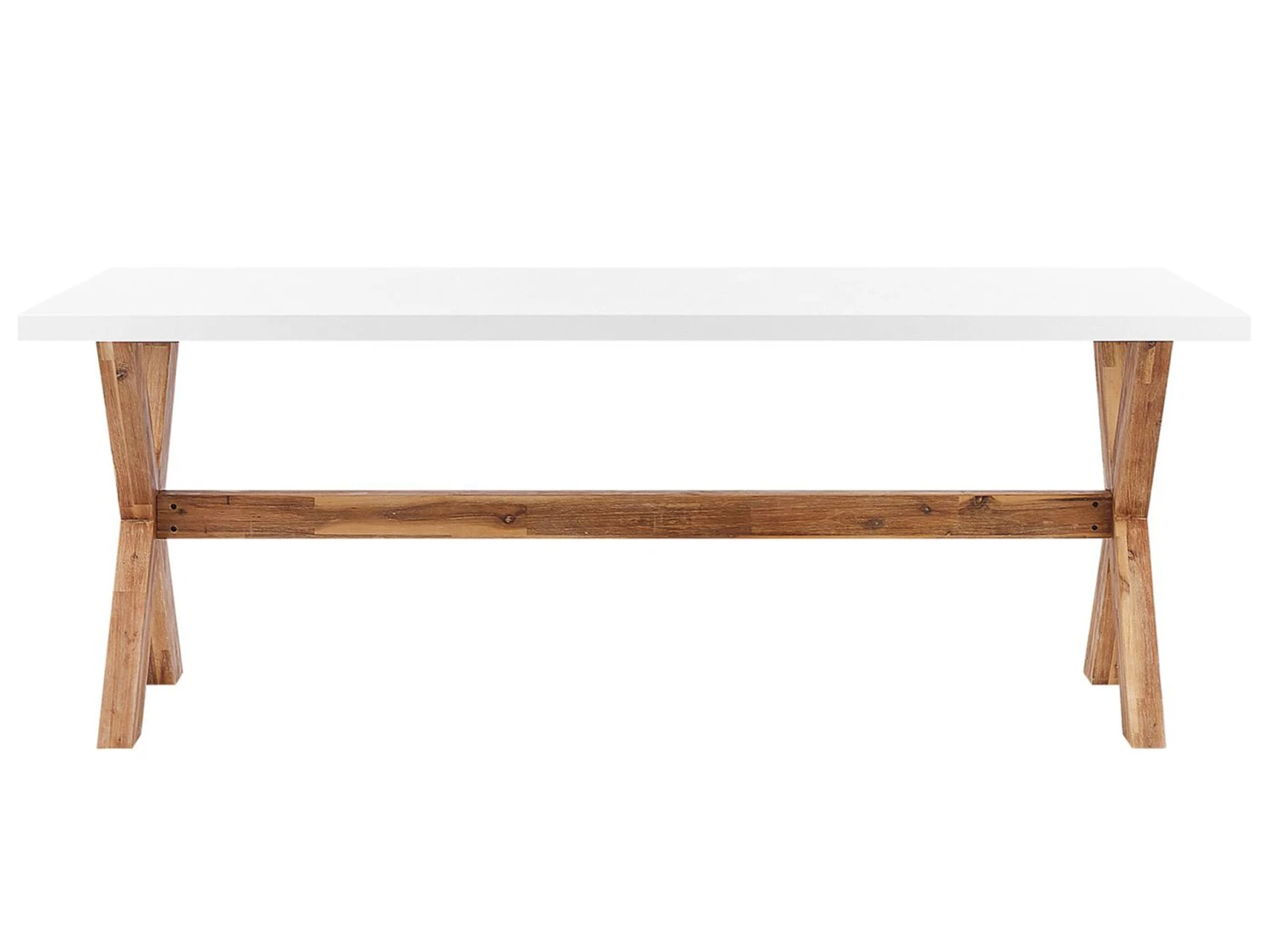 Ulkoruokaryhmä 6-isttuttava Valkobeige OLBIA - Image 4