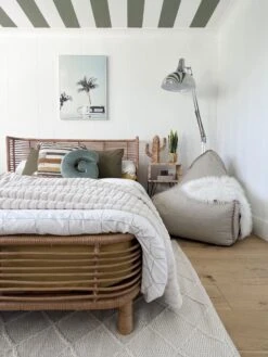 Säkkituoli Selkänojalla Kangas Beige DROP -Beliani undef src sa picid 817117 type whitesh image