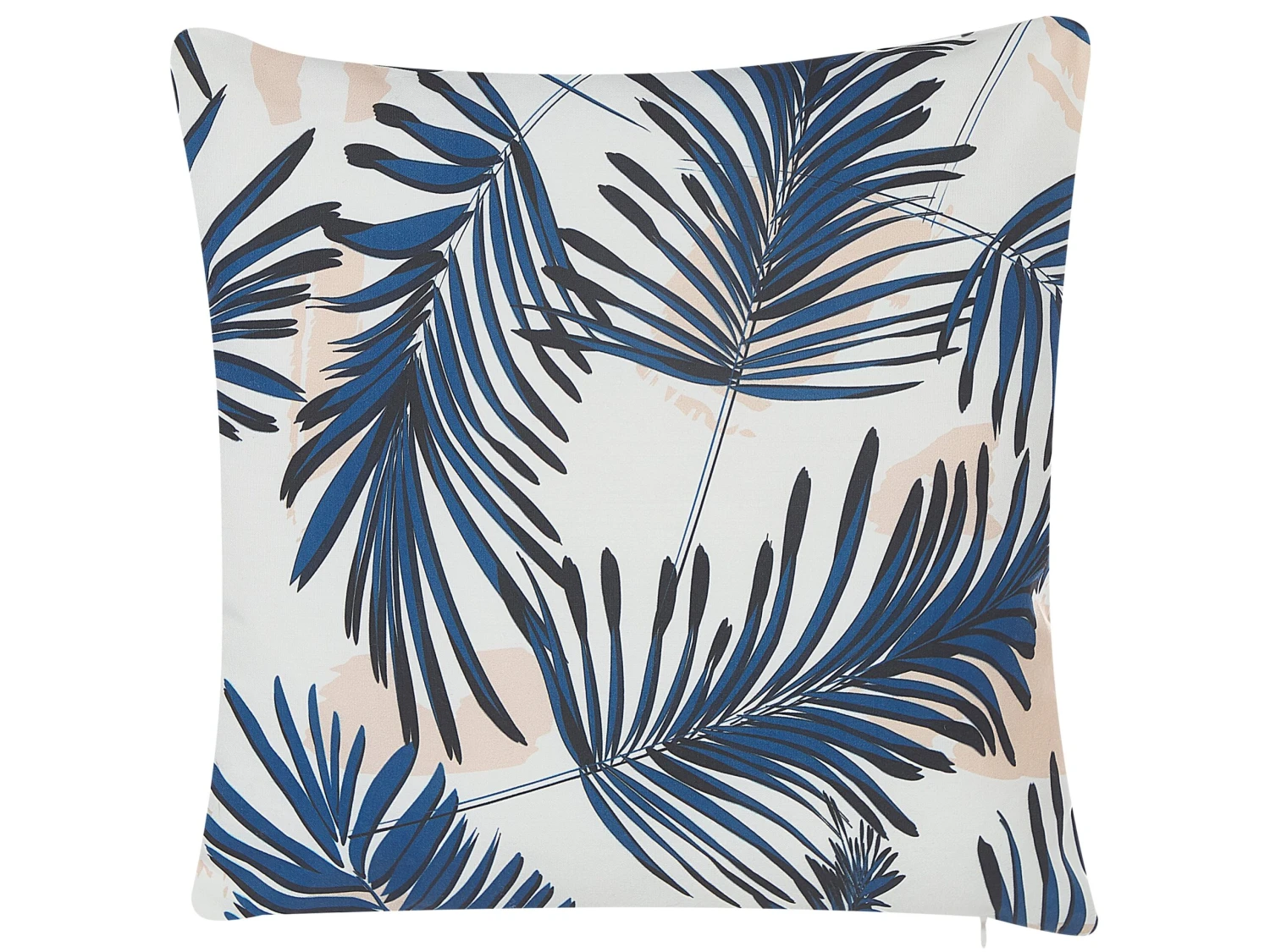 Sininen Ulkotyynysetti Lehtikuviolla 45 X 45 Cm 2 Kpl ELATI - Image 3