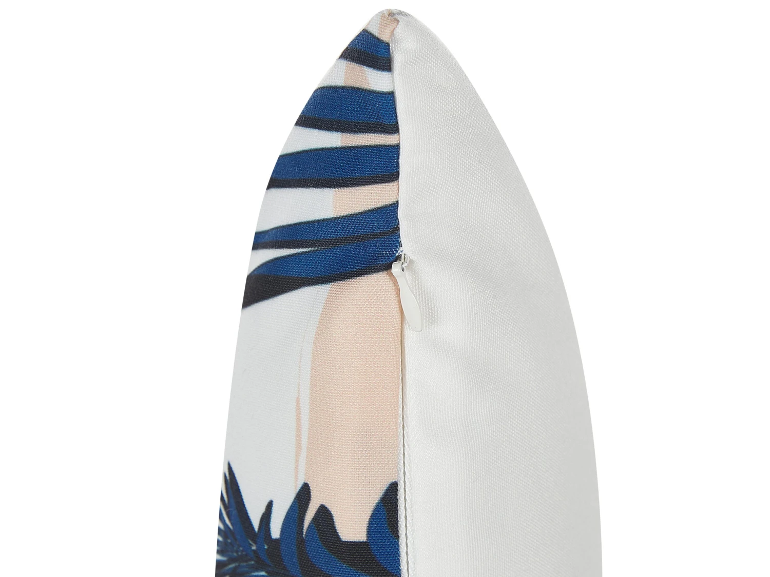 Sininen Ulkotyynysetti Lehtikuviolla 45 X 45 Cm 2 Kpl ELATI - Image 4