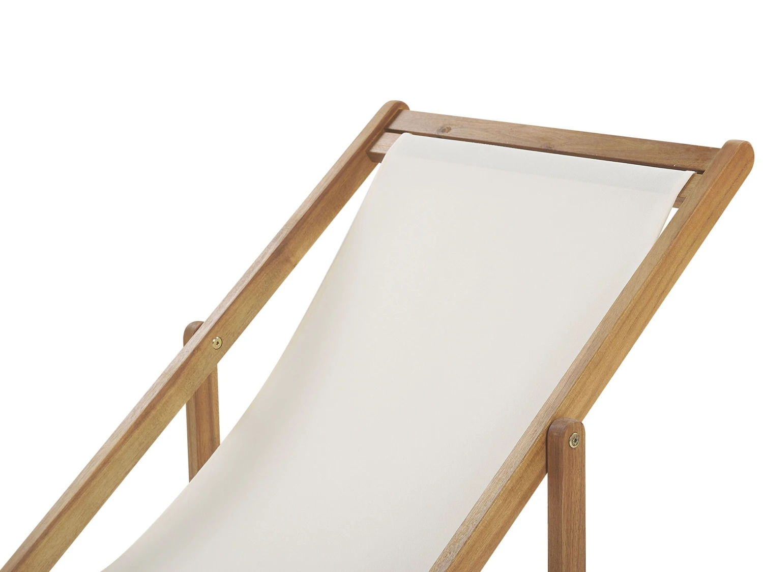 Vaalea Akaasiapuinen Aurinkotuoli Punaisella Kukkakuviokankaalla 2 Kpl ANZIO - Image 7