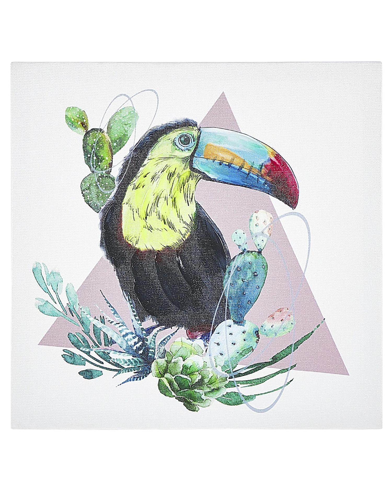 Canvas-taulu Monivärinen 30 X 30 Cm 3 Kpl Setti MENAKA - Image 7