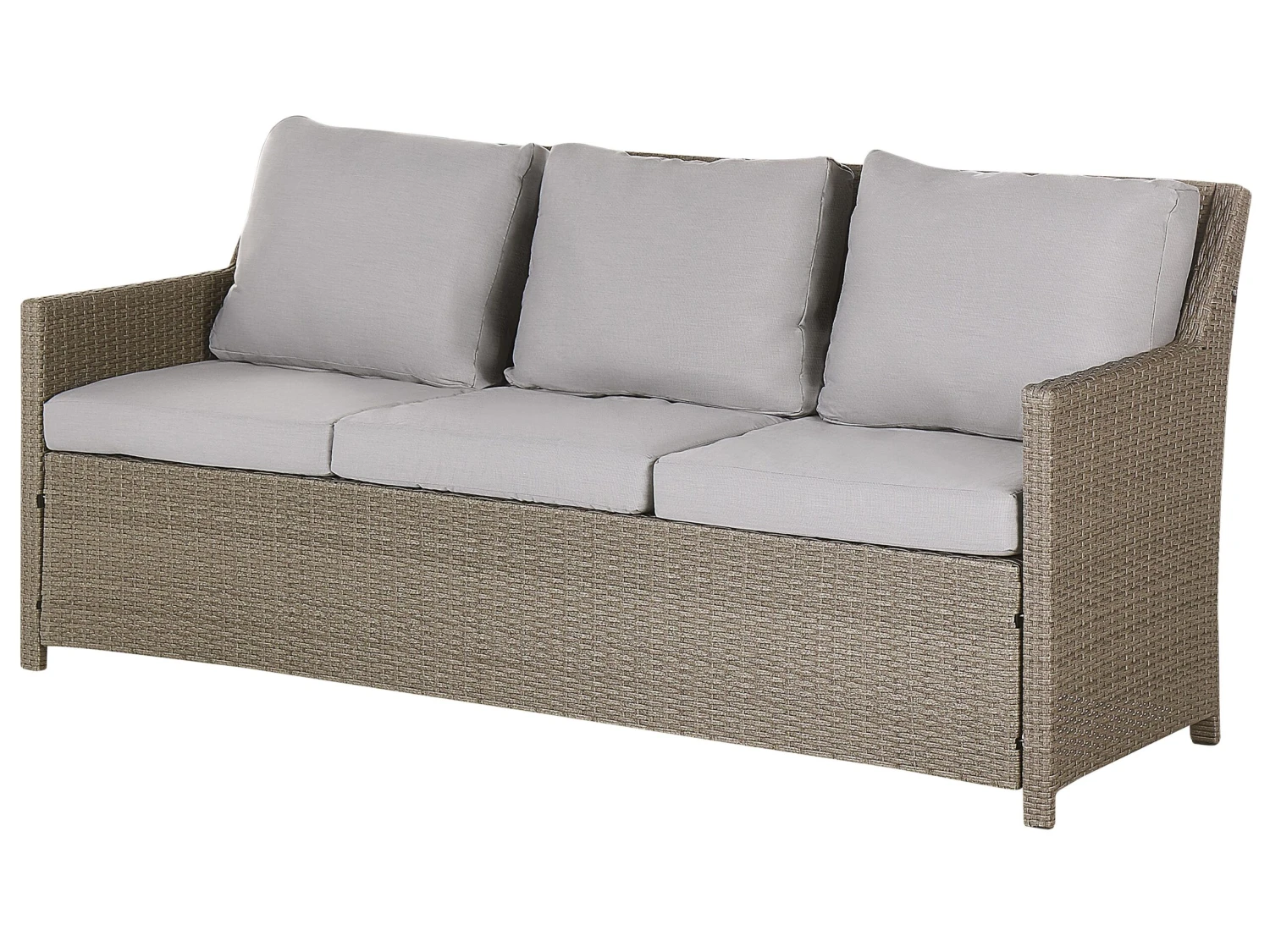 5-istuttava Ulkosohvaryhmä Polyrottinki Harmaanruskea FONTI 5 5-istuttava Ulkosohvaryhmä Polyrottinki Harmaanruskea FONTI - Image 5