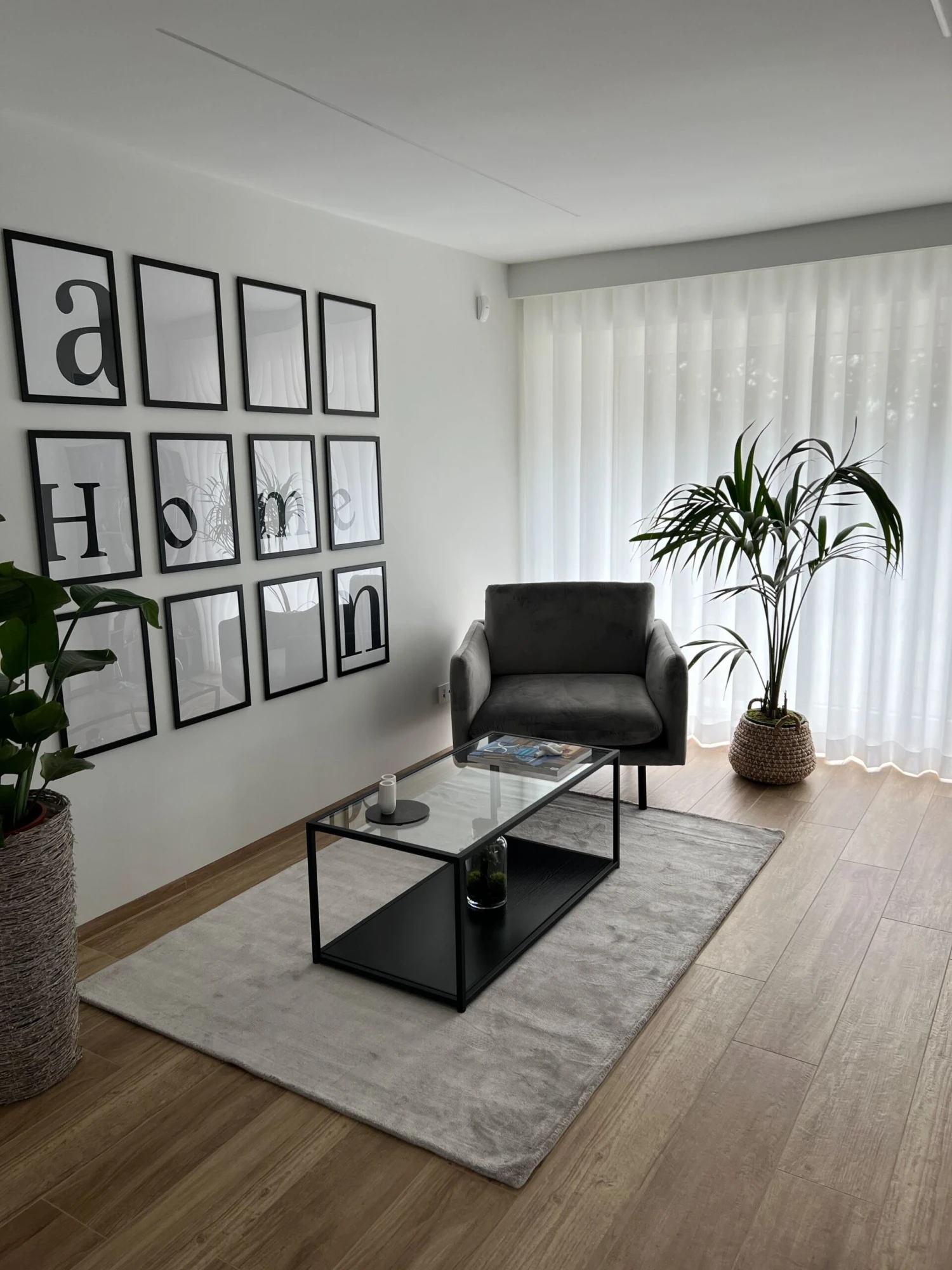 Nojatuoli Samettinen Harmaa VINTERBRO - Image 5