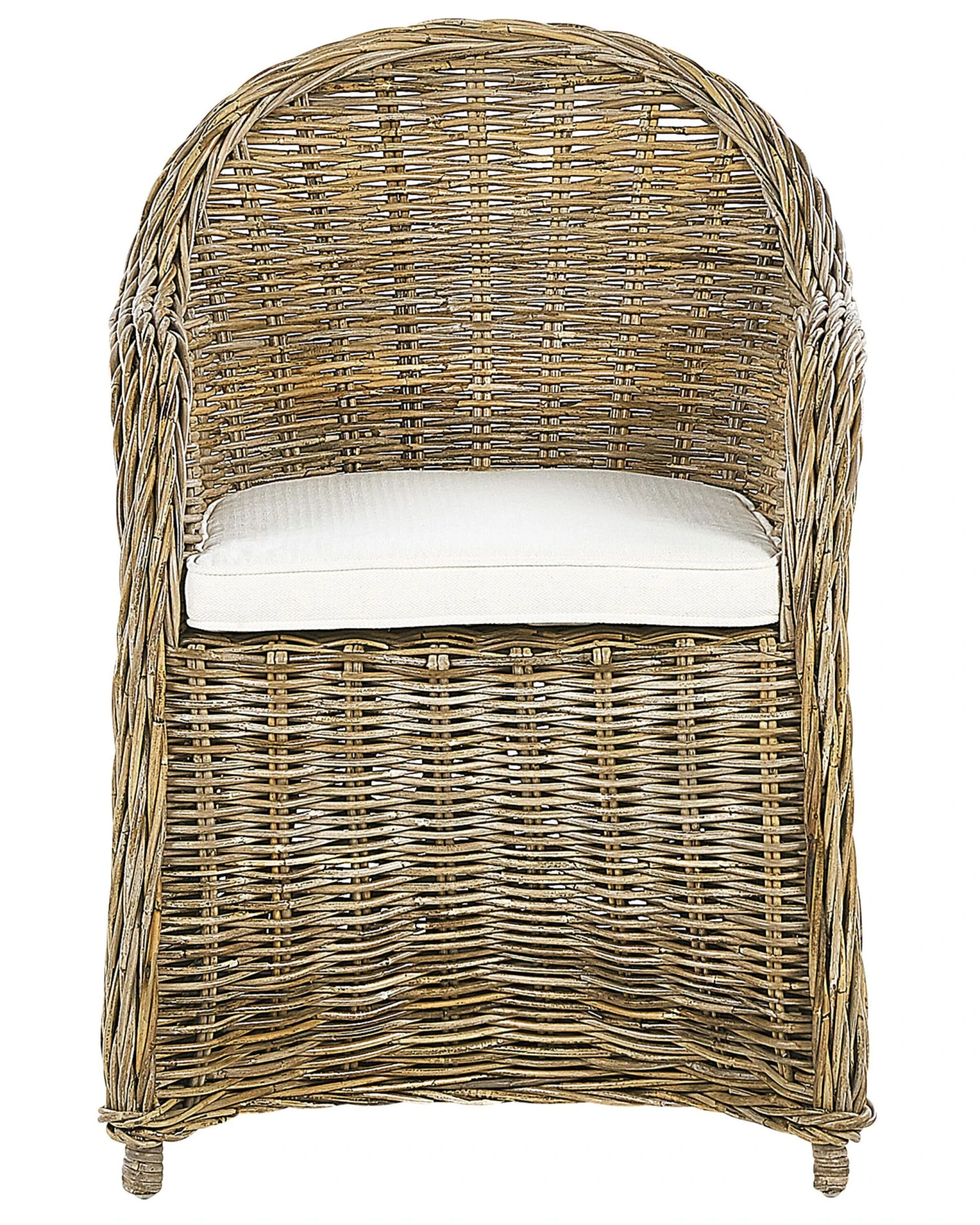 Puutarhatuoli Rottinki Luonnonväri 2 Kpl SUSUA - Image 6