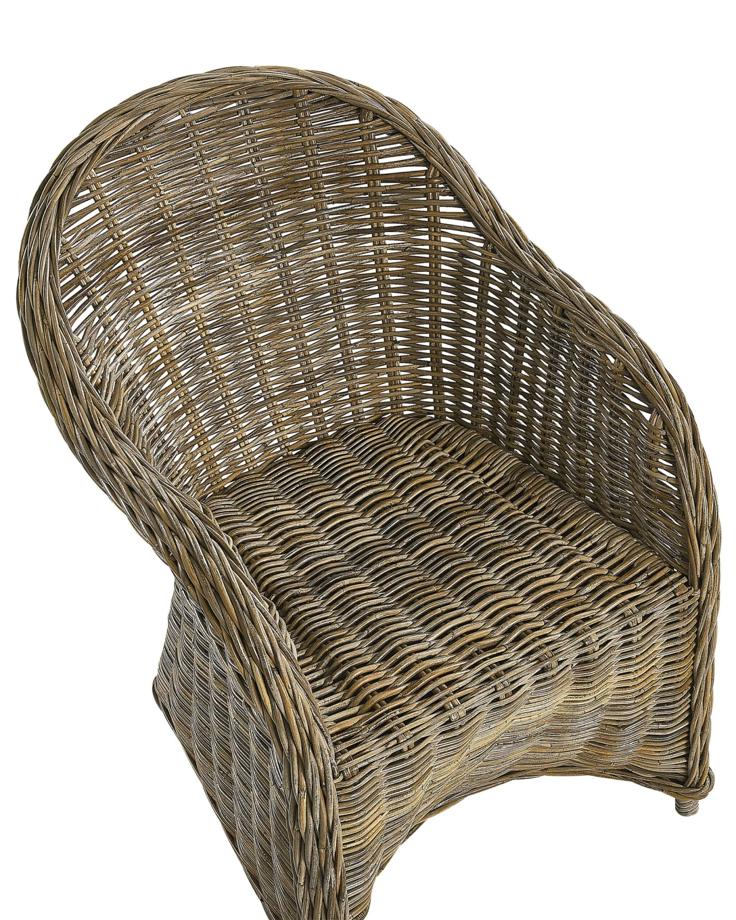 Puutarhatuoli Rottinki Luonnonväri 2 Kpl SUSUA - Image 9