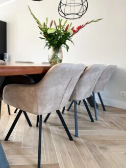 Tuoli Kangas Beige 2 Kpl MONEE 12 Tuoli Kangas Beige 2 Kpl MONEE -Beliani undef src sa picid 824429 type whitesh image