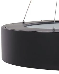 LED-riippuvalaisin Teräs Musta LENYA 16 LED-riippuvalaisin Teräs Musta LENYA -Beliani undef src sa picid 824611 type whitesh image