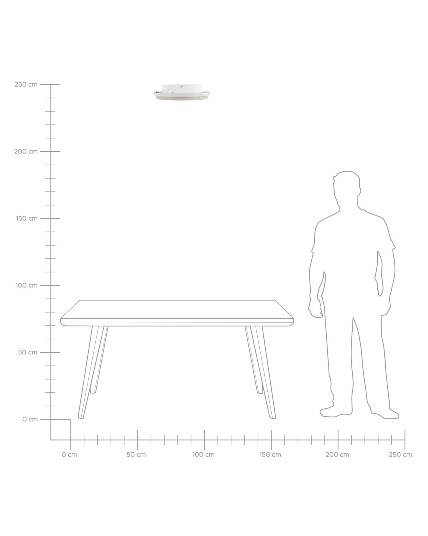LED-kattovalaisin Teräs Valkoinen/kultainen TAPING 7 LED-kattovalaisin Teräs Valkoinen/kultainen TAPING - Image 7
