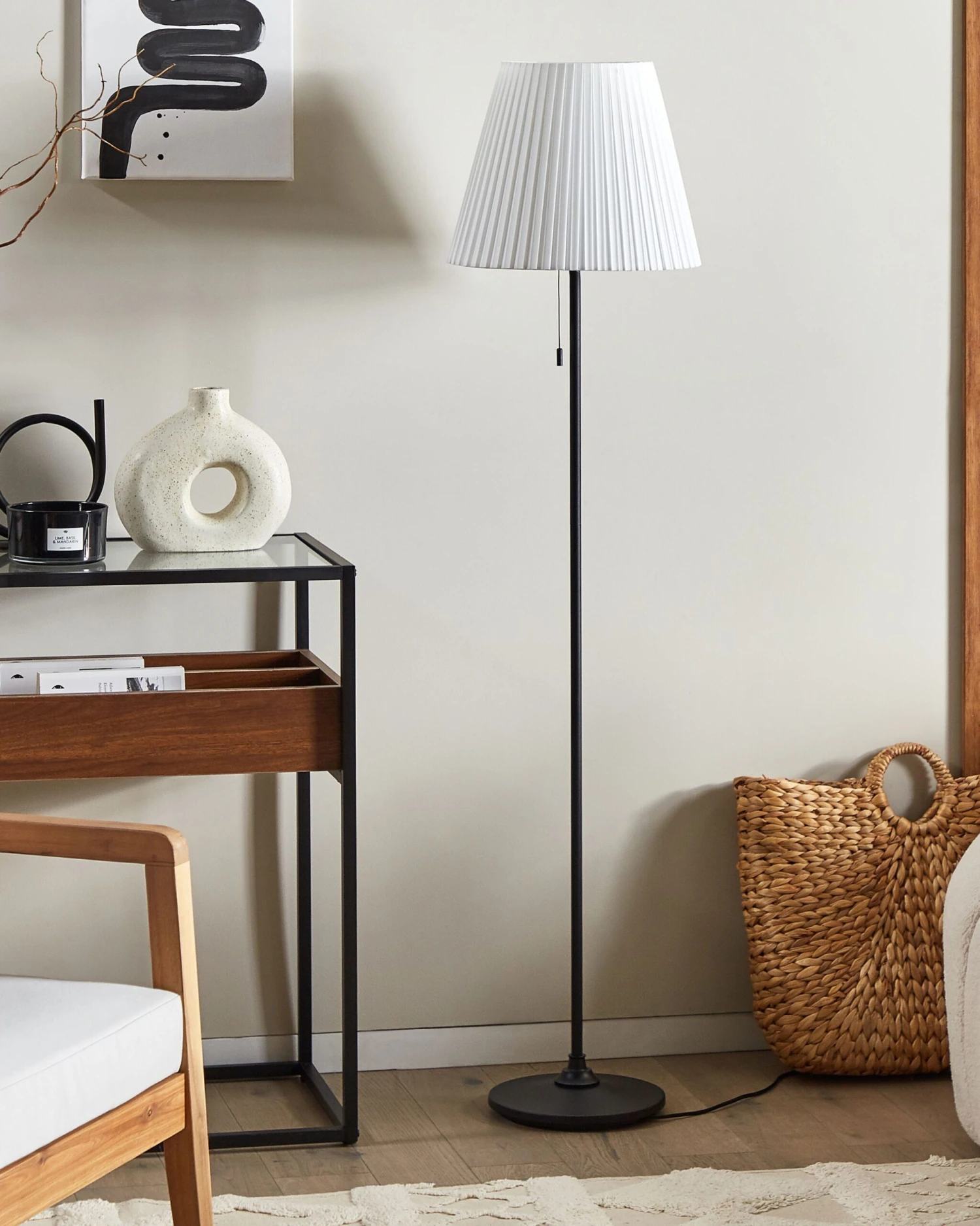 Lattiavalaisin Rauta Musta/valkoinen TORYSA - Image 5