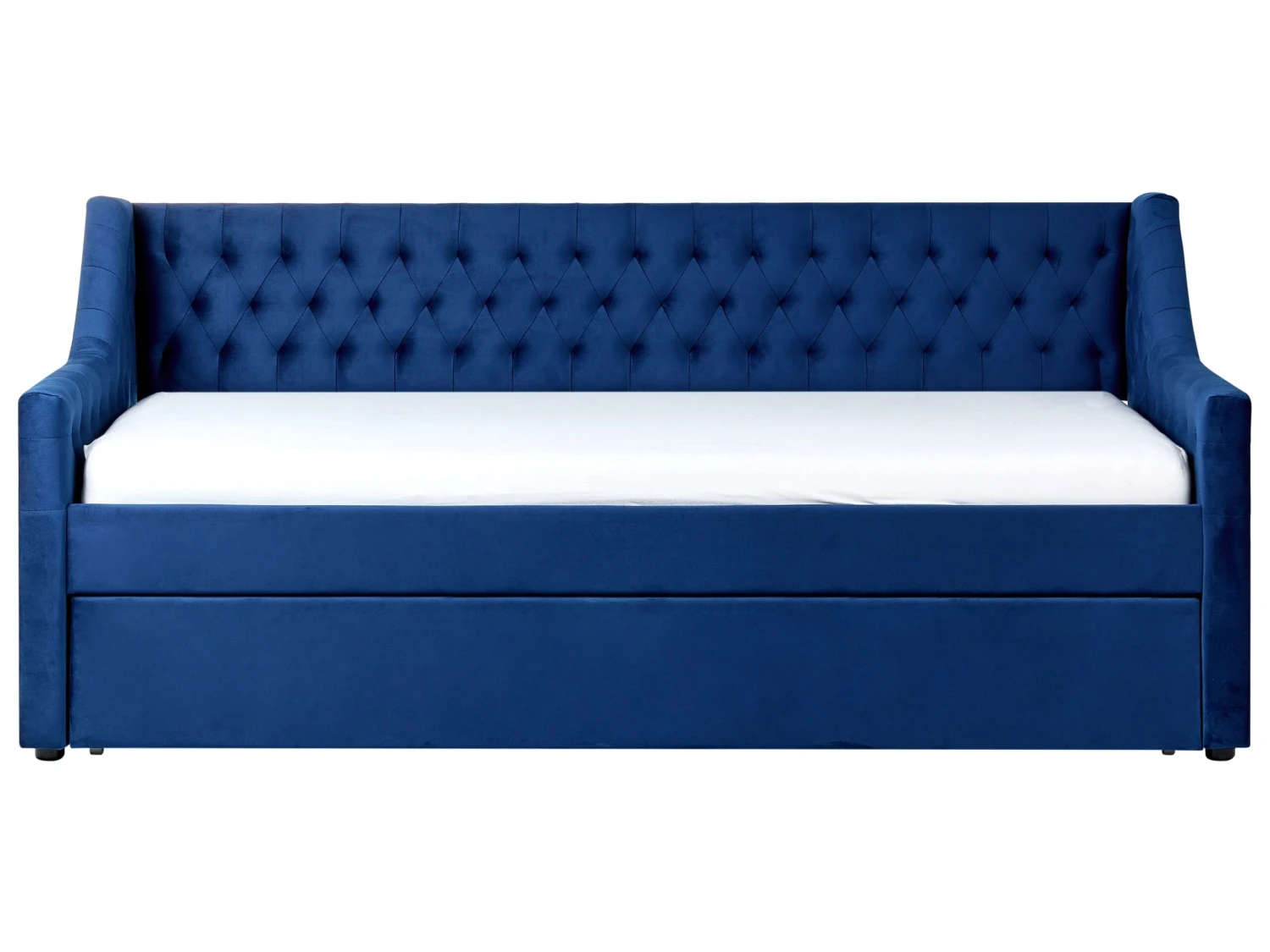 Sänky Sametti Lisävuode Laivastonsininen 90 X 200 Cm MONTARGIS - Image 7