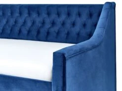 Sänky Sametti Lisävuode Laivastonsininen 90 X 200 Cm MONTARGIS -Beliani undef src sa picid 827013 type whitesh image