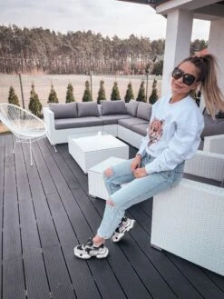 Valkoinen 8-istuttava Ulkosohvaryhmä PE-rottingista XXL -Beliani undef src sa picid 828109 type whitesh image