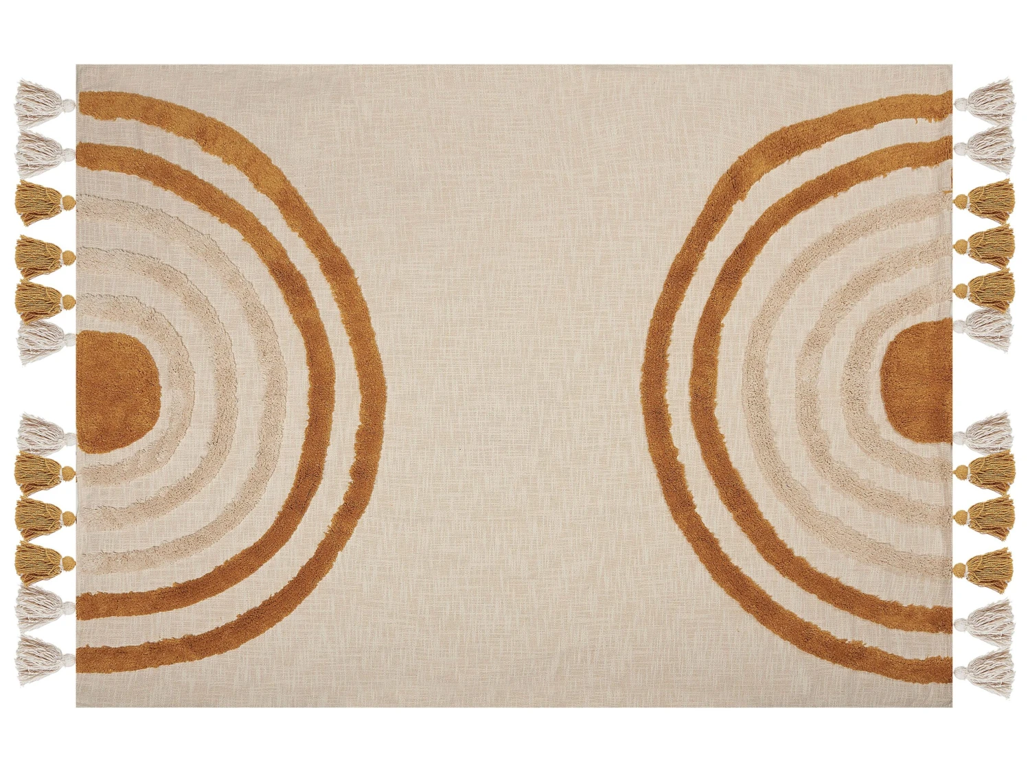 Huopa Puuvilla Beige/oranssi 130 X 180 Cm MATHURA - Image 5