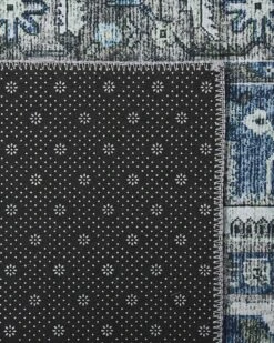 Matto Kangas Harmaa/sininen KOTTAR Useita Kokoja -Beliani undef src sa picid 831418 type whitesh image