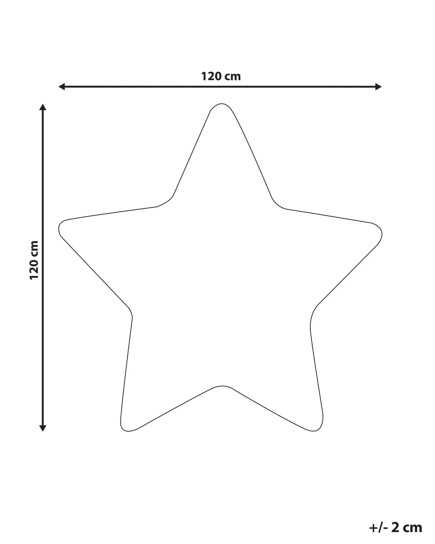 Lastenhuoneen Matto Sininen 120 X 120 Cm SIRIUS - Image 6