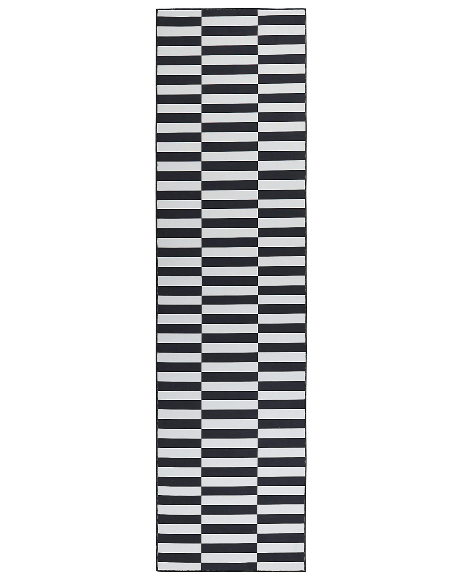 Matto Kangas Musta/valkoinen PACODE Useita Kokoja 1 Matto Kangas Musta/valkoinen PACODE Useita Kokoja