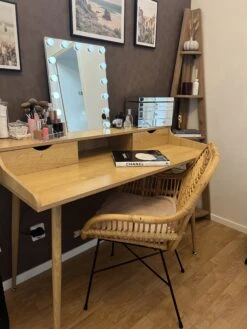 Kulmahylly 5 Hyllyä Vaalea Puu MOBILE SOLO -Beliani undef src sa picid 832388 type whitesh image