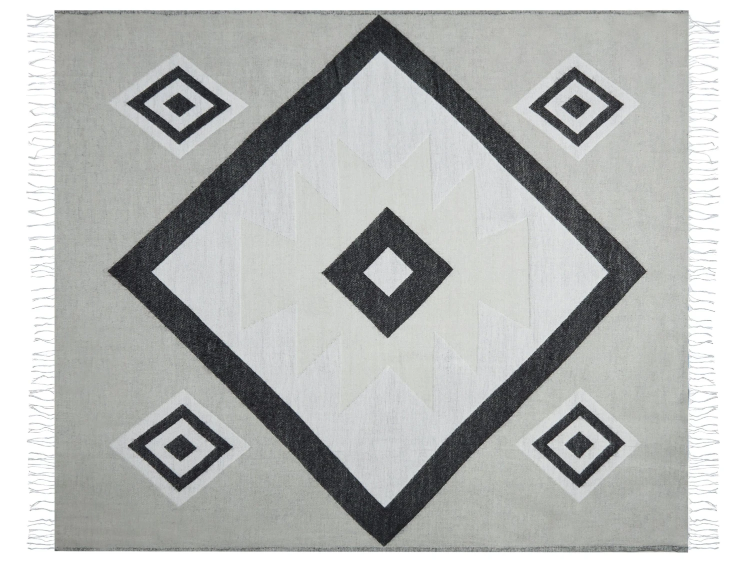 Viltti Akryyli Harmaa 130 X 170 Cm KATTIKE - Image 3