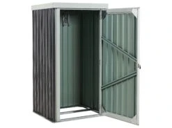 Puutarhavaja Teräs Grafiitinharmaa 98 X 180 Cm UMBRIA -Beliani undef src sa picid 835762 type whitesh image