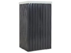 Puutarhavaja Teräs Grafiitinharmaa 98 X 180 Cm UMBRIA -Beliani undef src sa picid 835764 type whitesh image