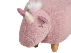 Eläinjakkara Kangas Vaaleanpunainen 31 Cm UNICORN -Beliani undef src sa picid 835832 type whitesh image