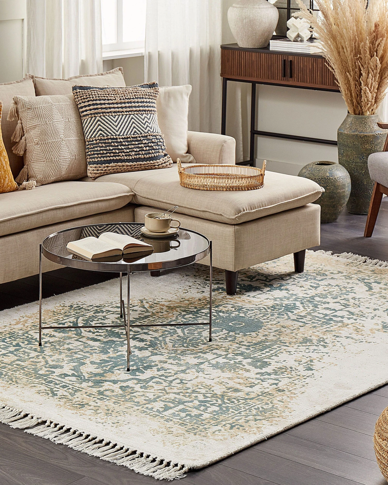 Huopa Beige/oranssi 130 X 170 Cm SALME - Image 3