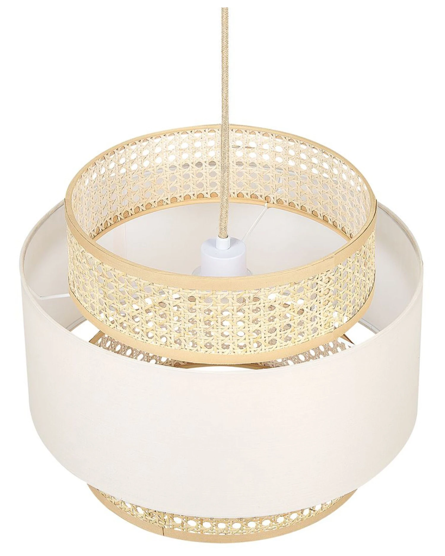 Riippuvalaisin Vaalea Beige/luonnonväri YUMURI - Image 4