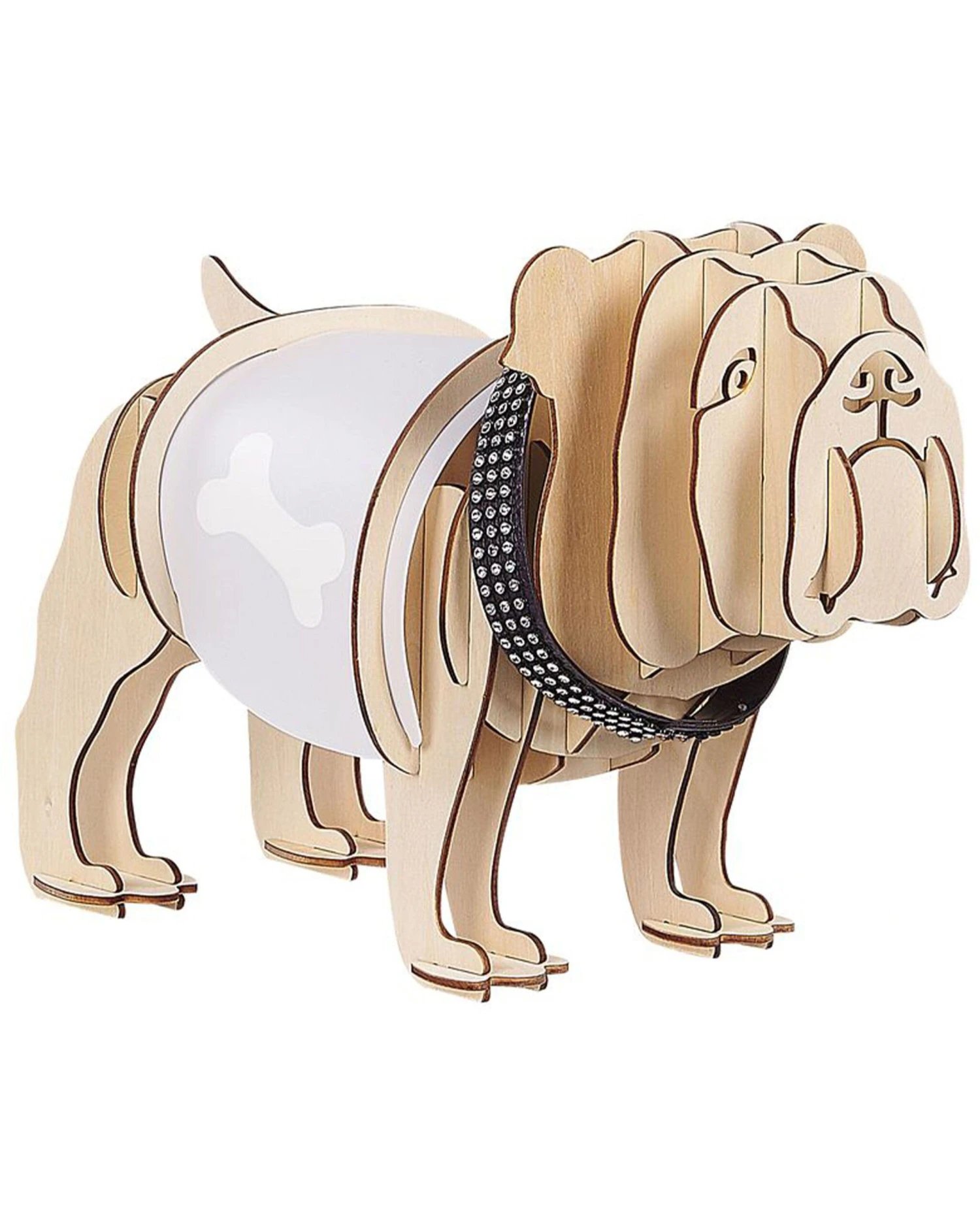 Pöytävalaisin Vaalea Puu DOUCE