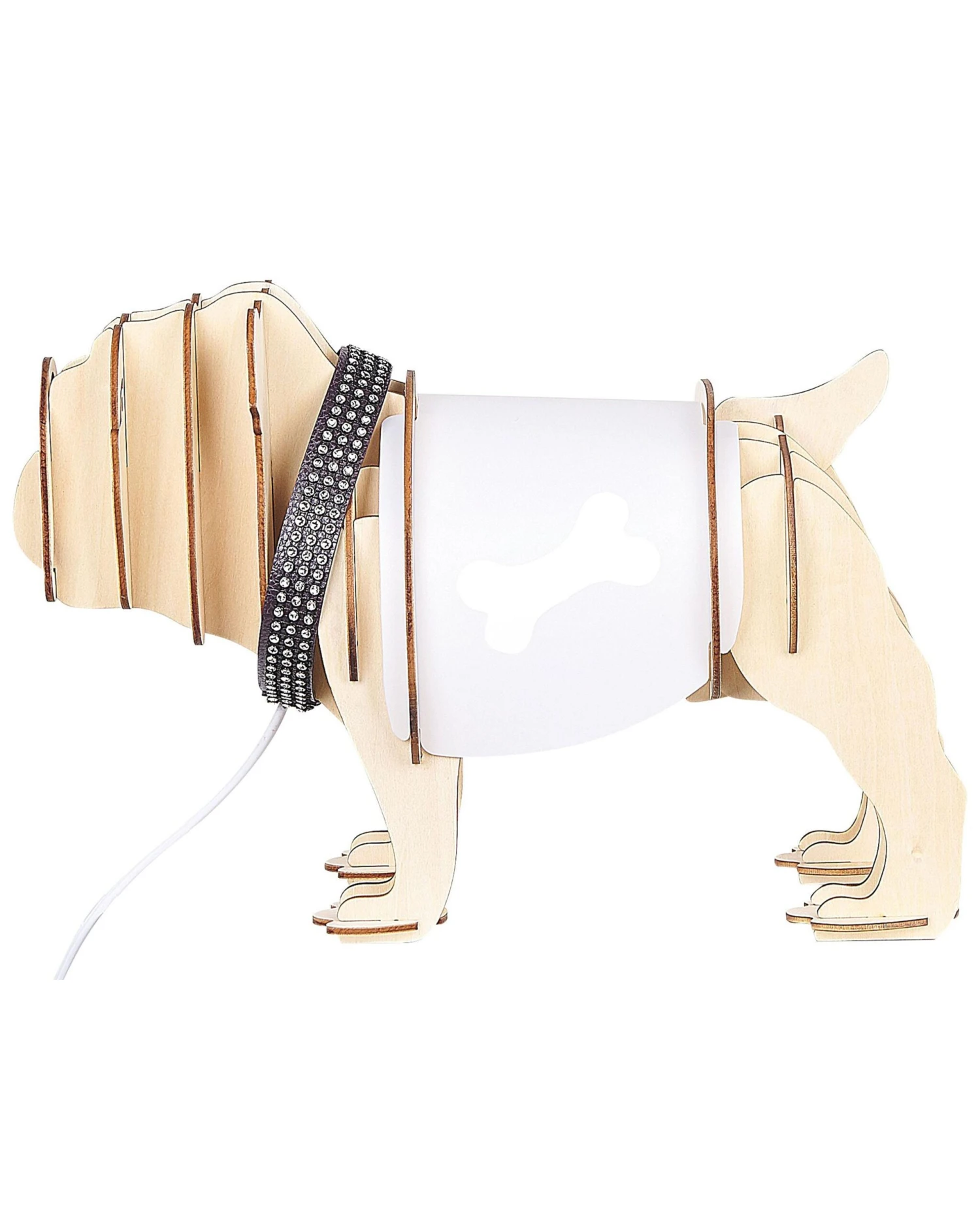 Pöytävalaisin Vaalea Puu DOUCE - Image 5